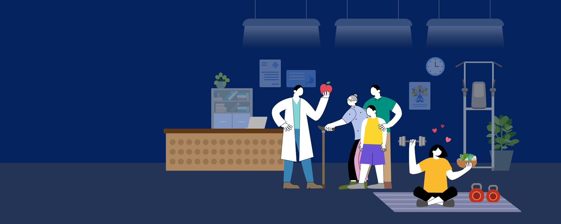 Healthcare and Wellness Keyvisual