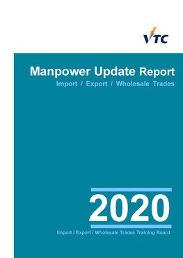 Import/ Export/ Wholesale Trades - 2020 Manpower Update Report